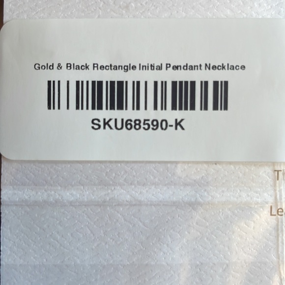 🌹🌺Beautiful Gold Initial K Necklace! Boutique Quality! 🌺🌹 - Picture 4 of 4